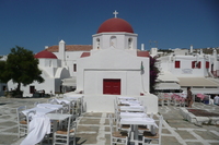 Mykonos  Kirche in der Altstadt von Mykonos-Stadt