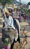 Auf Elefanten zum Amber-Fort, Jaipur
