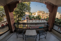 Balkon im Mahal Khandela, Jaipur