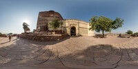 Eingang zum Meherangarh Fort, Jodhpur 