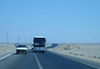 Busfahrt von Assuan nach Abu Simbel 240 km durch ...