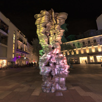 Cragg Skulptur Bonn leuchtet 2017