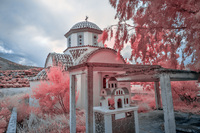 Kirche Agios Nektarios zwischen Fourni und Kastel...
