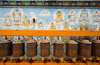 Gebetsmühlen an der Bodnath Stupa