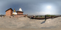 /Swayambunath mit Aussicht auf Kathmandu