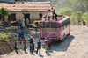Bus in Ramdighat, Nepal