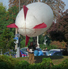 Zeppelin-Landung im Bonner Loch