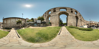 Kamares in Kavala römischer Aquädukt, rekonstruie...