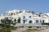 Naxos Blick auf die Altstadt von Naxos
