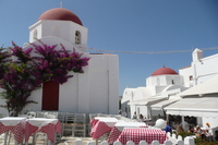 Mykonos  Kirche in der Altstadt von Mykonos-Stadt