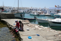 Paros Hafen von Naousa