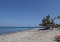 Traumstrand Mylos Beach-Bar am Lambi-Beach bei Kos...