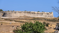 Panorama:<br>Festung von Antimachia, Kos