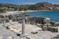 Agios Stefanos Basilika in Kamari, Kos (gebaut um ...