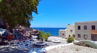 Restaurant in Mandraki, Vulkaninsel Nisyros