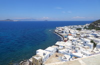 Über den Dächern von Mandraki, Vulkaninsel Nisyros