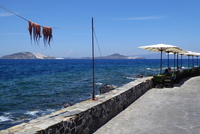 Uferpromenade von Mandraki, Vulkaninsel Nisyros