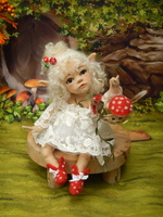 Nadel gefilzte Elfen Puppe Sina, 27 cm groß  https...