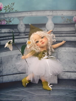 Nadel gefilzte Elfen Puppen  Elfe Eilis, 25 cm g...