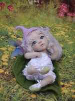 Nadel gefilzte Elfen Puppen  Elfen Baby Ereni, 21 ...