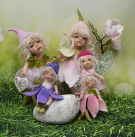 Nadel gefilzte Puppen: Elfen,  Feen, Engel und Wic...