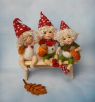 Nadel gefilzte Puppen: Elfen,  Feen, Engel und Wic...