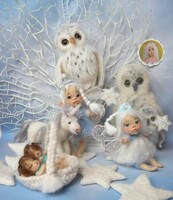 Nadel gefilzte Puppen: Elfen,  Feen, Engel und Wic...