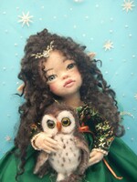 Nadel gefilzte Puppen: Elfen,  Feen, Engel und Wic...