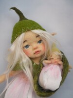 Nadel gefilzte Puppen: Elfen,  Feen, Engel und Wic...