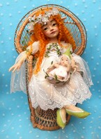 Nadel gefilzte Puppen: Elfen,  Feen, Engel und Wic