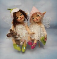 Nadel gefilzte Puppen: Elfen,  Feen, Engel und Wic