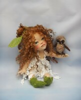 Nadel gefilzte Puppen: Elfen,  Feen, Engel und Wic...