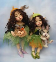 Nadel gefilzte Puppen: Elfen,  Feen, Engel und Wic...