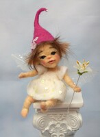 Nadel gefilzte Puppen: Elfen,  Feen, Engel und Wic