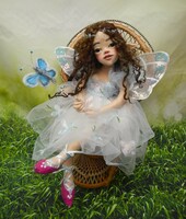 Nadel gefilzte Puppen: Elfen,  Feen, Engel und Wic