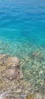 Insel Symi, kristall klares Meer