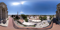 Uhrturm, Rhodos-Stadt wurde 1852 erbaut, Odos Orf...