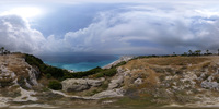 Monte Smith, Aussicht nach Westen, Rhodos-Stadt