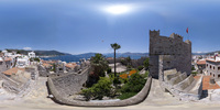 Burg in Marmaris, Ecke Nordost