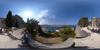 Weg zur Akropolis, Lindos