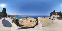 Akropolis in Lindos, Rhodos