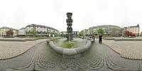 Historienbrunnen auf dem Görresplatz Die 10m hohe...