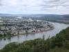 Bundesgartenschau Koblenz Blick auf den Rhein 