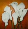 Calla Acryl auf Leinwand, 100x100 cm Monika Hauke,...