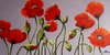 Roter Mohn  Acryl auf Keilrahmen, 50x100 cm Moni...