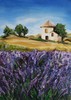 Provence Acryl auf Leinwand, 50 x 70 cm Monika Hau...