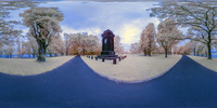 Der Bismarckturm in der Rheinaue wurde 1900 zu Ehr...