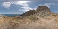 Ruinen im Westen der Unterstadt von Monemvasia [ ...