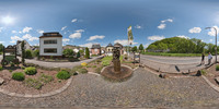 Dernau Gartenstraße vor dem Schloßhof