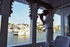 Unser Hotelbalkon, Udaipur